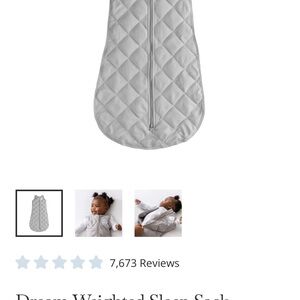 Dreamland Baby Weighted and Quilted Sleep Sack